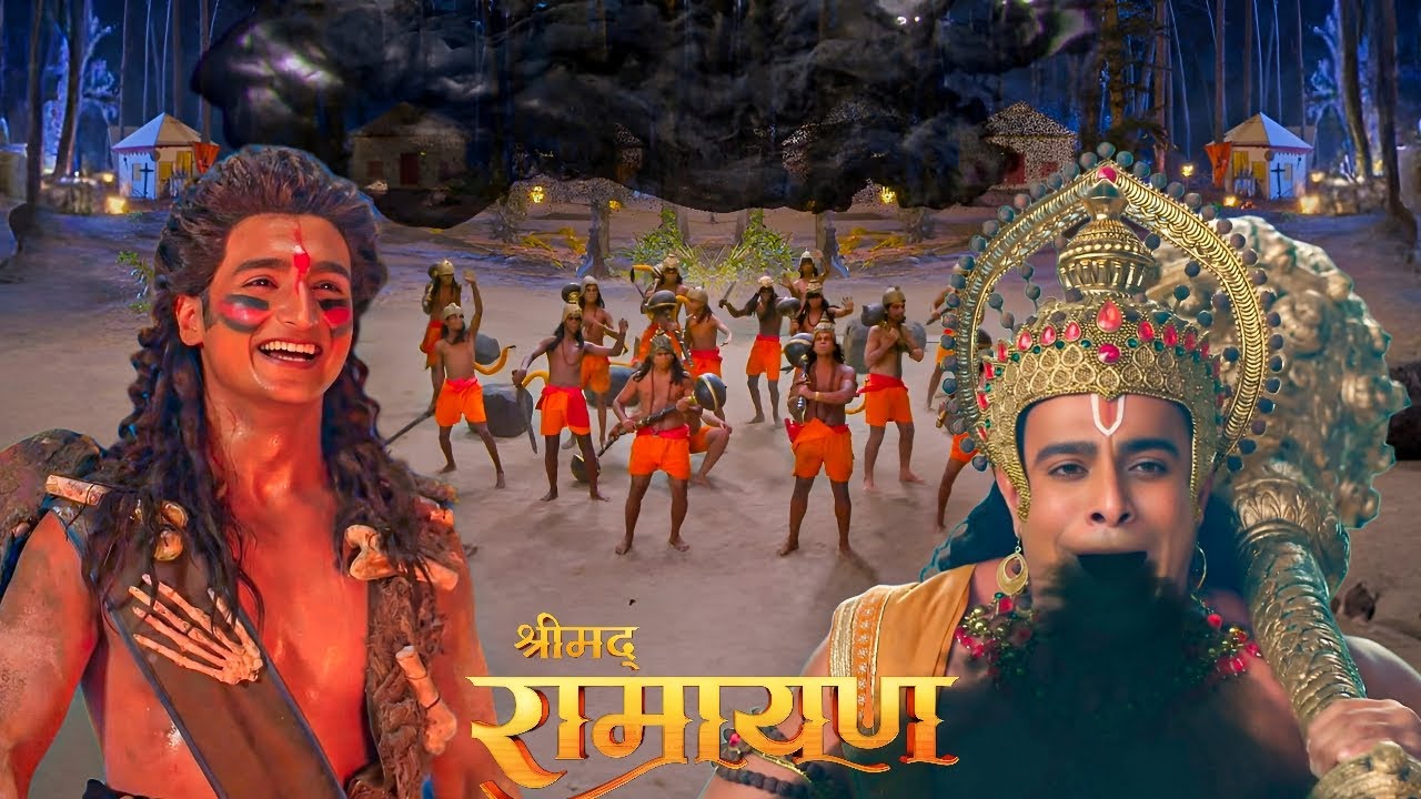 अठसिद्धि से किया हनुमान ने मेघनाथ के भेजे पिशाचों का अंत || Shrimad Ramayan || New Episode