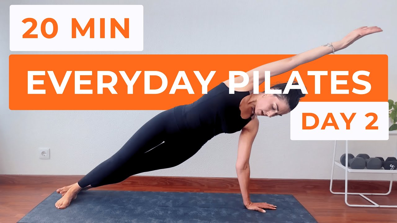 20 MIN EVERYDAY FULL BODY PILATES  (no equipment)