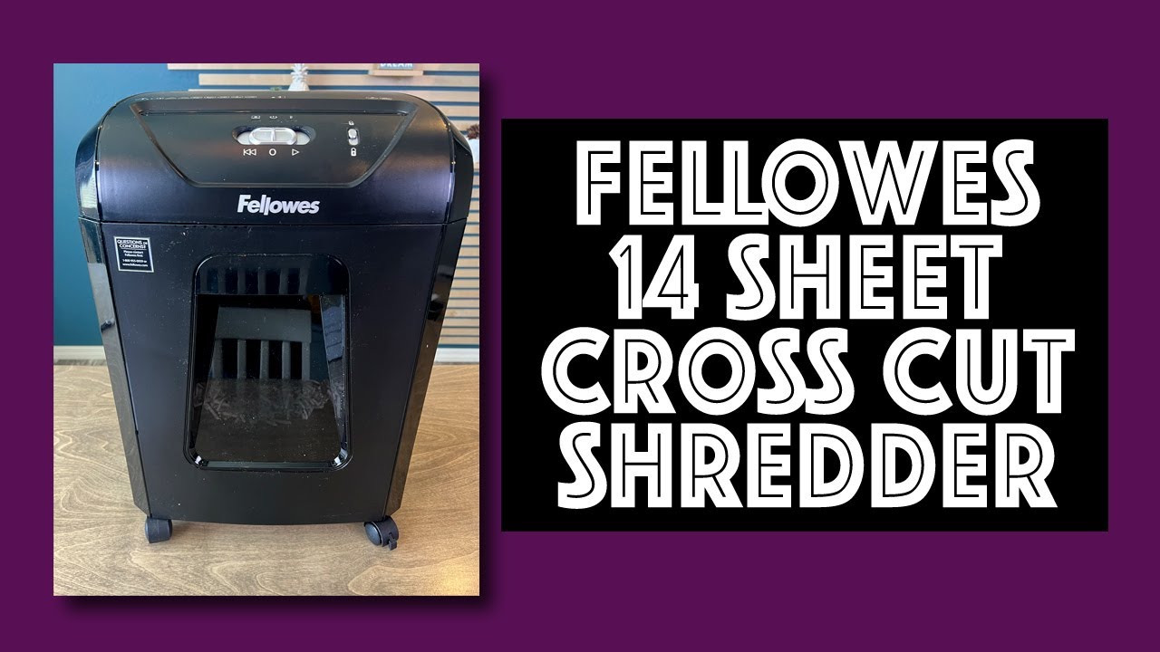 Fellowes 14C10 14 Sheet Cross Cut Shredder Review