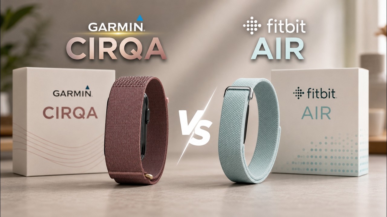 Garmin CIRQA против Fitbit Air &mdash; больше, чем просто битва аккумуляторов!