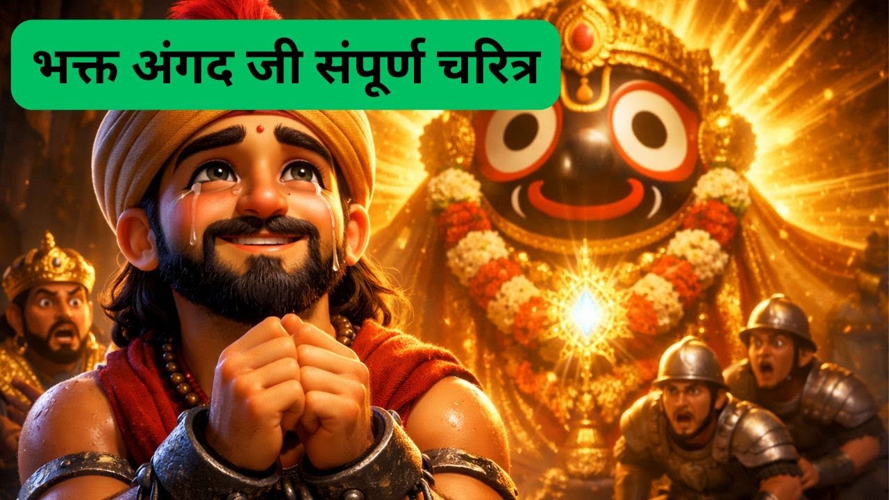भक्त अंगद जी संपूर्ण चरित्र | Bhakt angad ji charitra #indreshji #krishnaanimation #krishnaleela