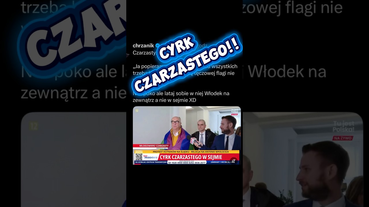 Włodek w tęczowej fladze 🏳️&zwj;🌈