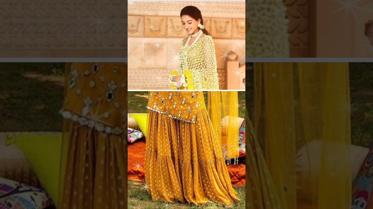 Bride's MOST BEAUTIFUL Haldi Outfits Revealed?