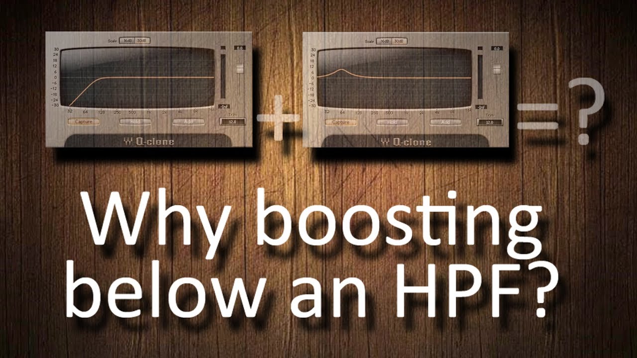 Low BOOST below HPF explained
