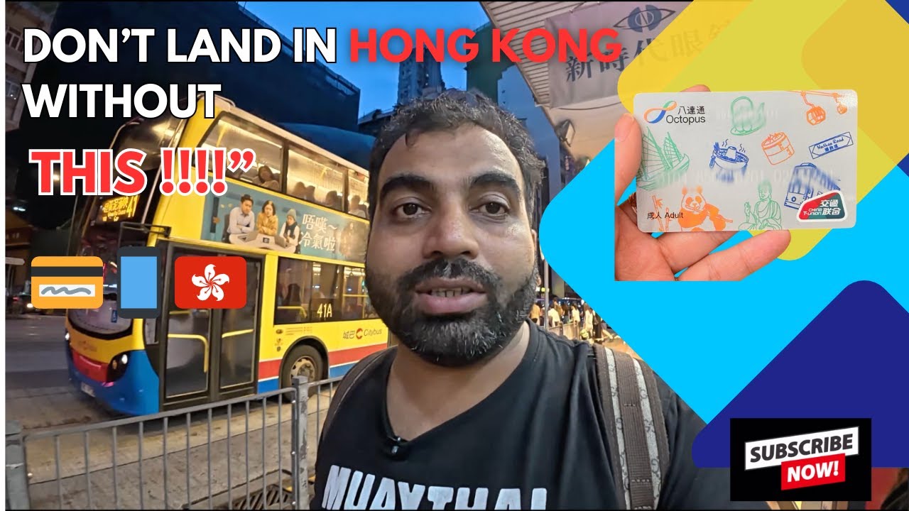 Don’t Land in Hong Kong Without This! Octopus Card + 33 HKD SIM Explained