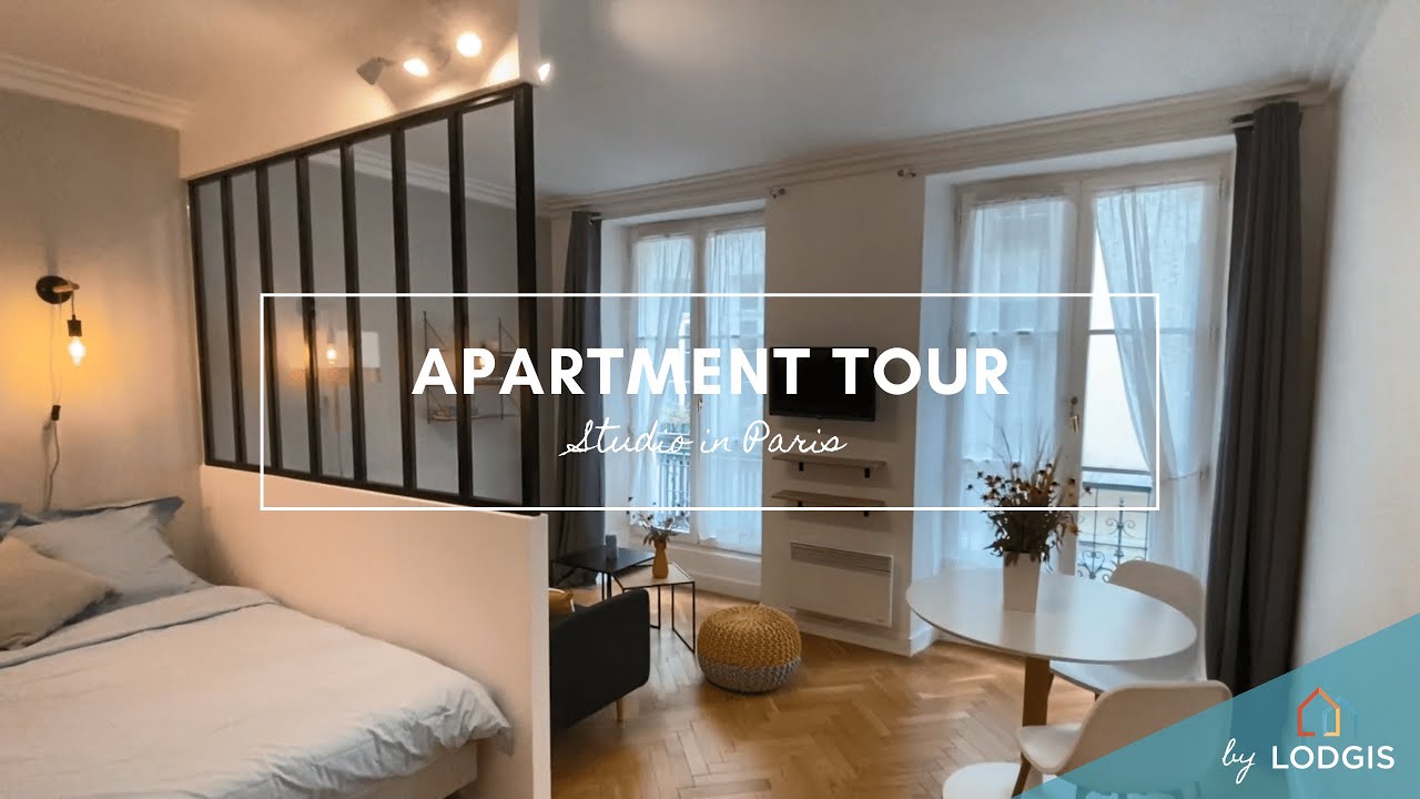 Apartment Tour // Furnished  29m2 in Paris – Ref : 10220762
