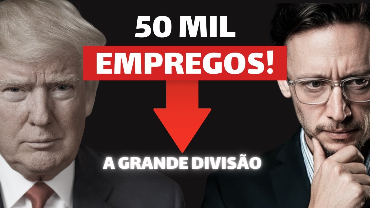 50 MIL Empregos em Dezembro? O Mercado de Trabalho dos EUA CONGELOU (A Grande Divisão)