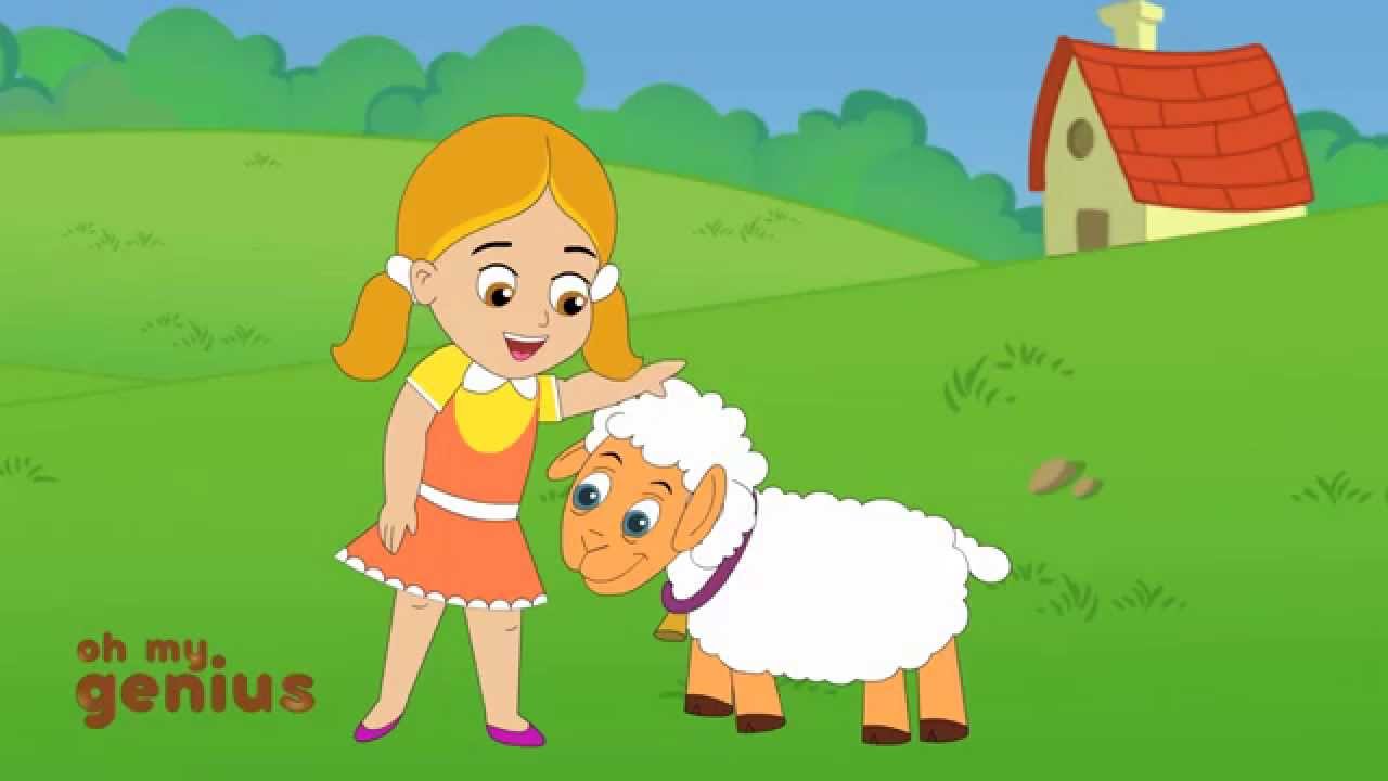 Nursery Rhymes From Oh My Genius - Mary had a Little Lamb nursery rhyme