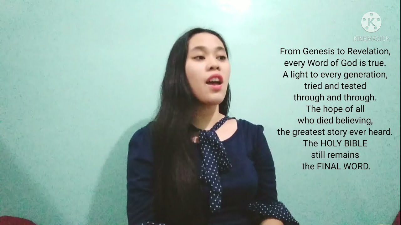 The Final Word - with lyrics - Female Cover - Bible Baptist Christian Songs