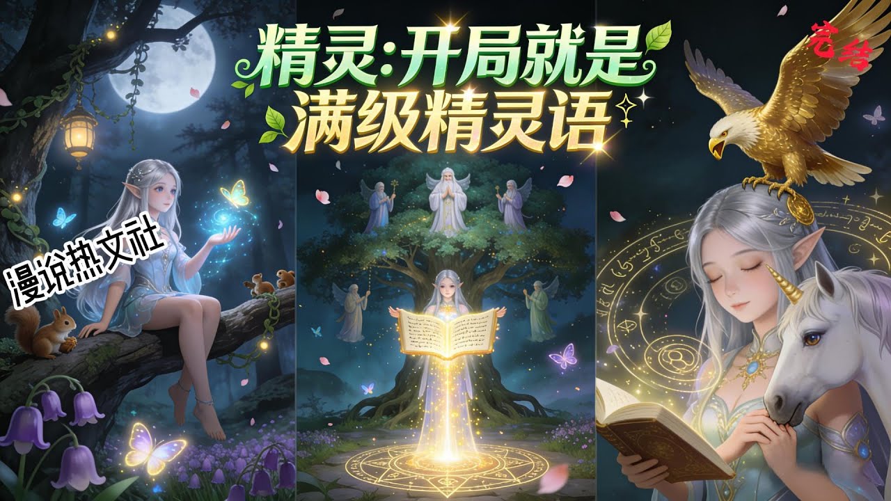 完结《精灵：开局就是满级精灵语》 穿越小精灵世界，获得满级精灵语。隐藏宝藏？有小精灵带我去拿。进化方式？他们自己不会说么？沙奈朵，什么？你说你喜欢我！ #穿越#神奇宝贝#动漫衍生