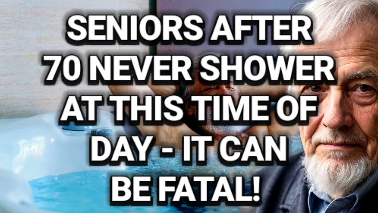 The most dangerous time of day for seniors To Take Showers, 70 years old Died immediately!