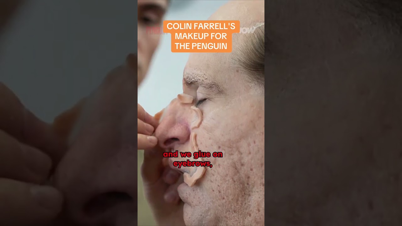 Colin Farrell's makeup process for THE BATMAN and THE PENGUIN