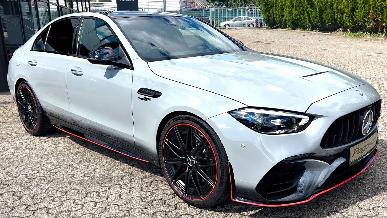2024 Mercedes AMG C 63 S E Performance F1 - Exhaust Sound, Interior and Exterior