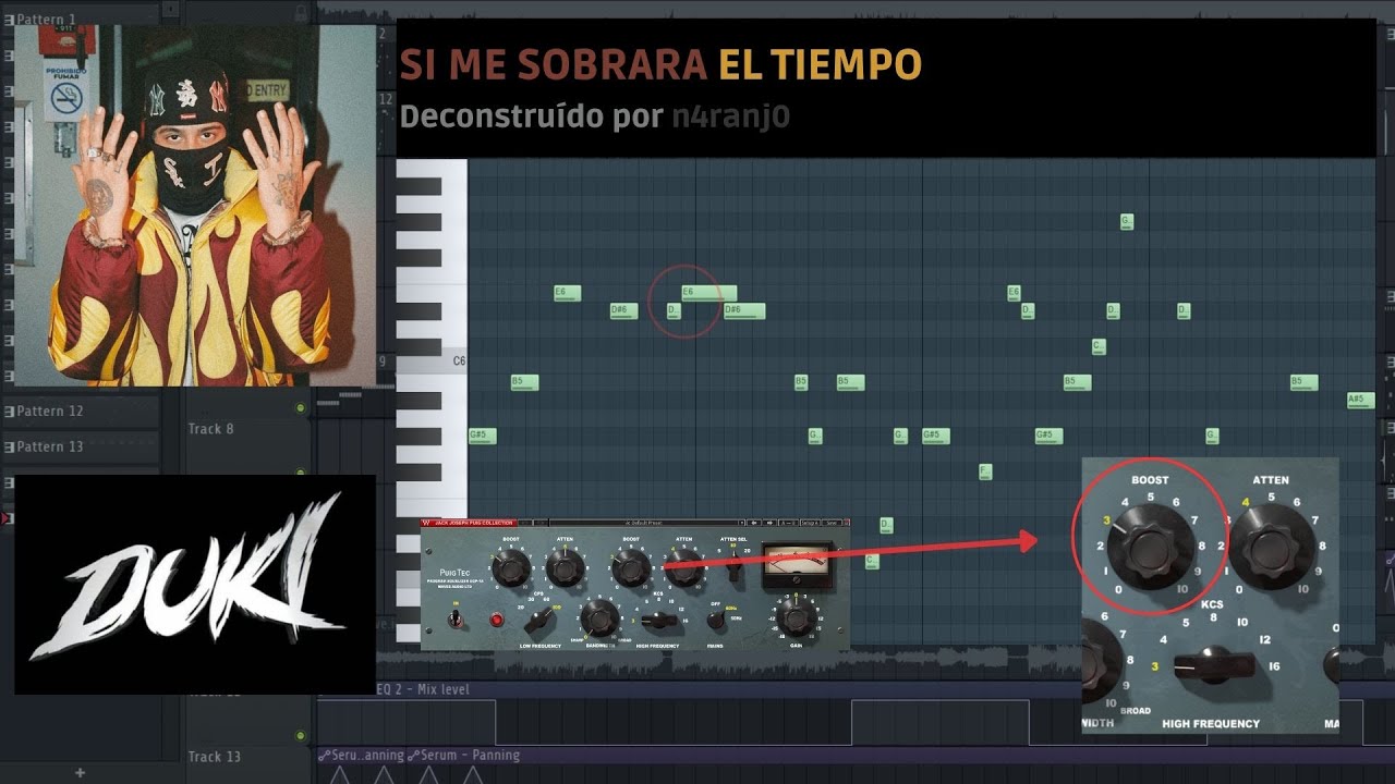 ¿CÓMO SE HIZO Si Me Sobrara el Tiempo de Duki? Remake by n4ranj0
