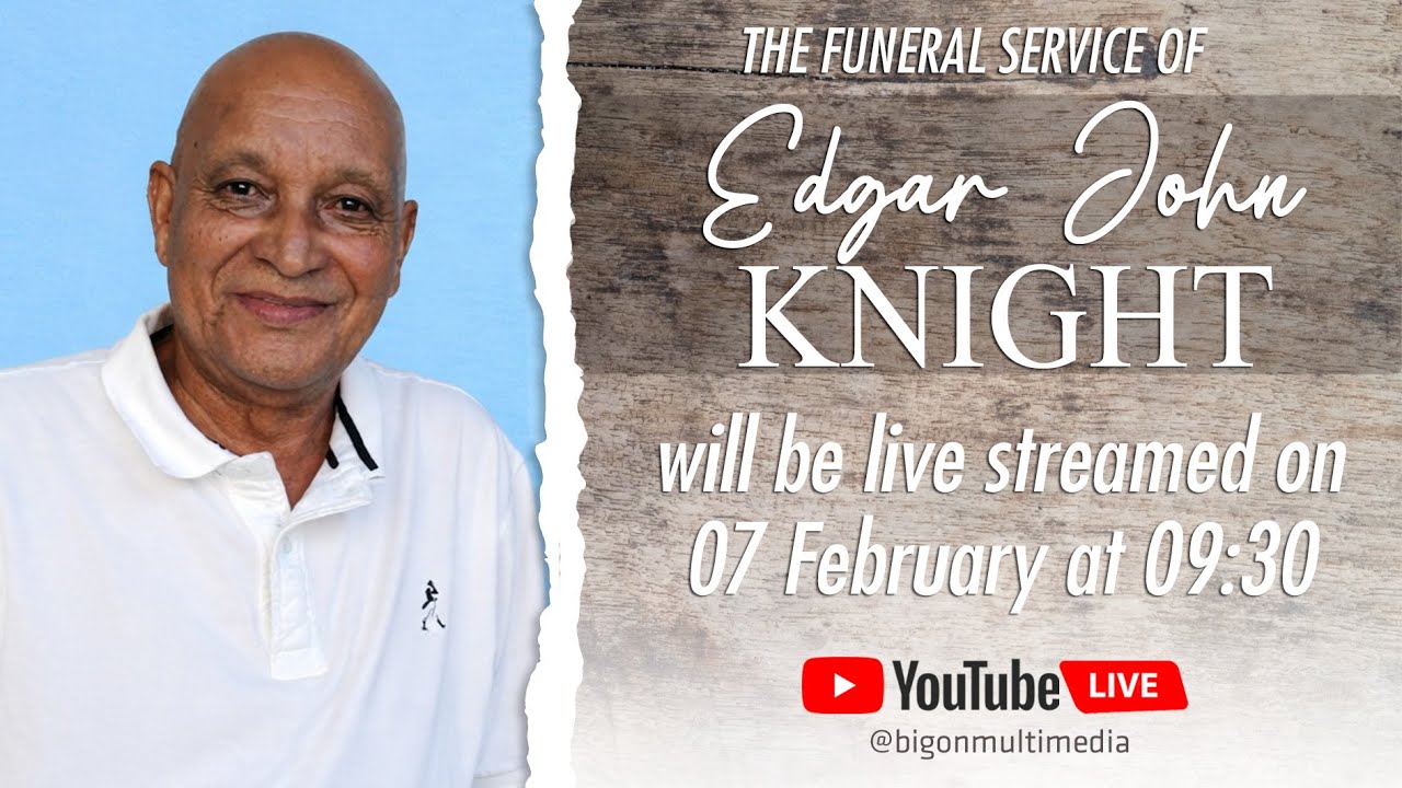The Funeral Service For Edgar John Knight