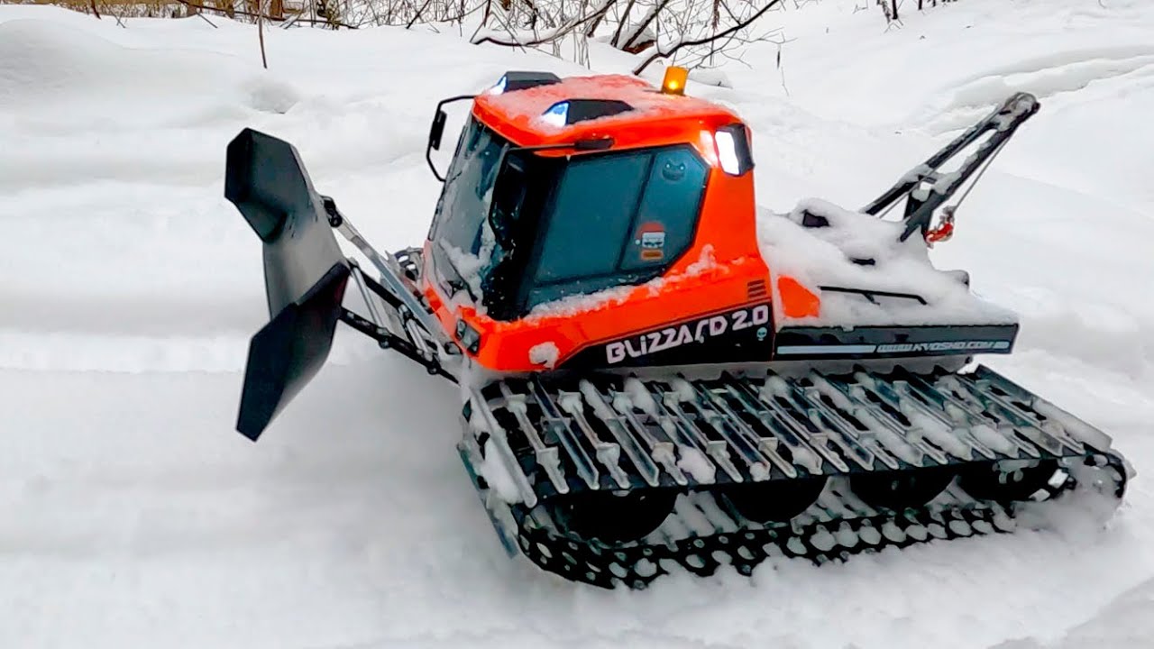 Blizzard 2.0 KYOSHO in Action: Snow-Crushing RC Adventure