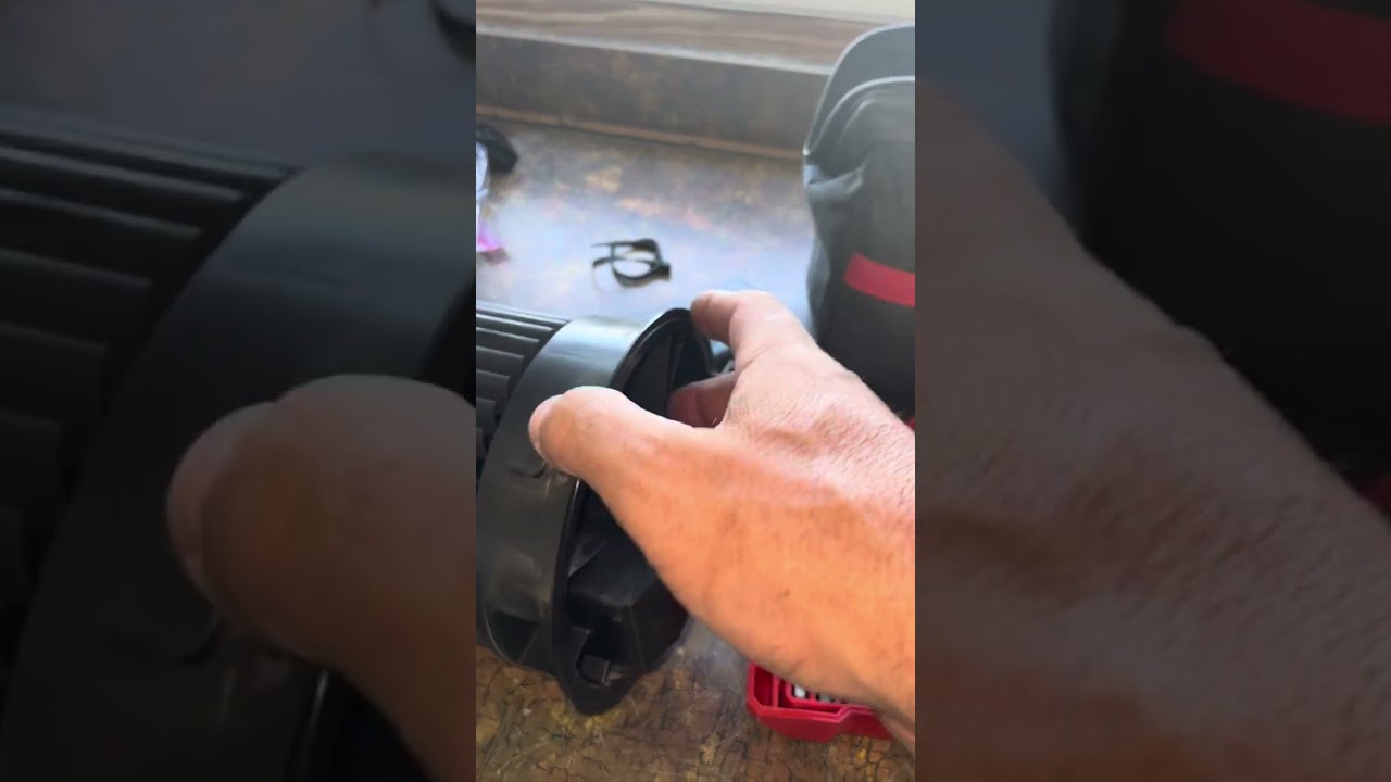 2009 Nissan Cube blower motor replacement
