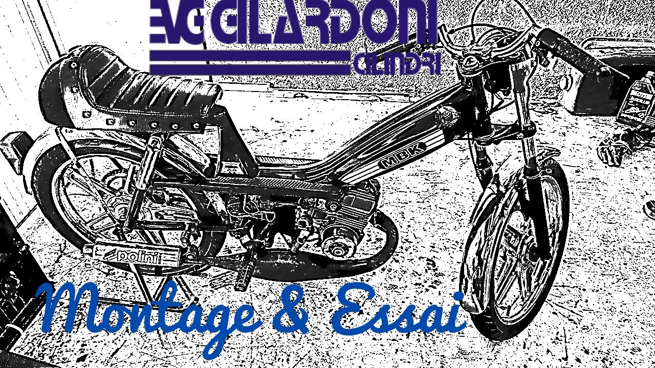 MBK51:Gilardoni(air)-remontage&essai