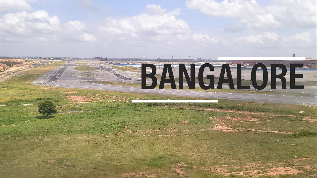 A buttery smooth landing at Bangalore Airport