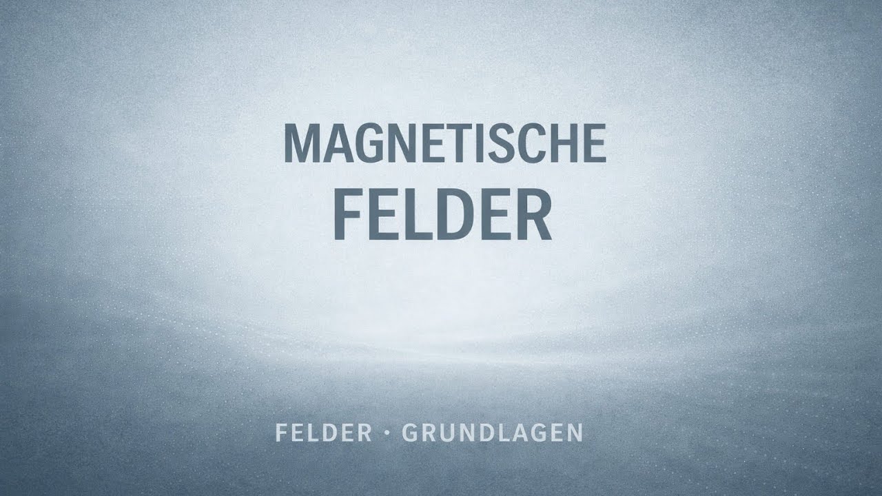 Magnetische Felder – warum Bewegung entscheidend ist