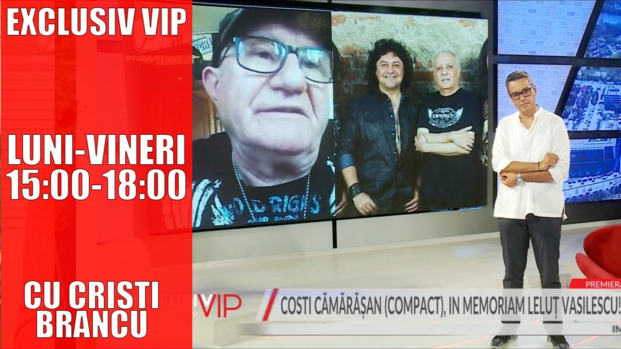 COSTI CĂMĂRĂȘAN, ÎN MEMORIAM LUI LELUȚ VASILESCU, UNUL DINTRE FONDATORII COMPACT