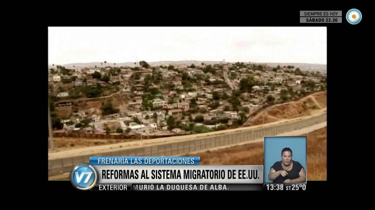 Visi&oacute;n 7 - Obama anuncia reforma migratoria que frenar&iacute;a las deportaciones