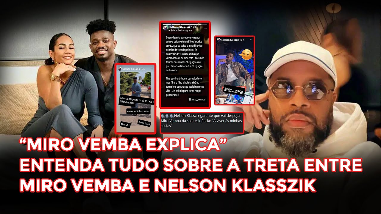 Miro Vemba explicou! Entenda tudo sobre o caso envolvendo Miro Vemba e o dono da Klasszik! 