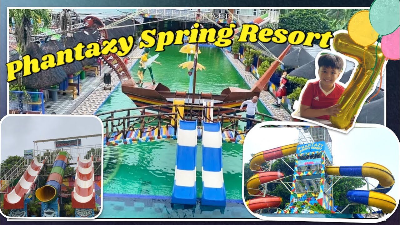 Jampoy’s 7th Birthday Celebration at PHANTAZY SPRING RESORT | Tabaco Albay | Giant Slides