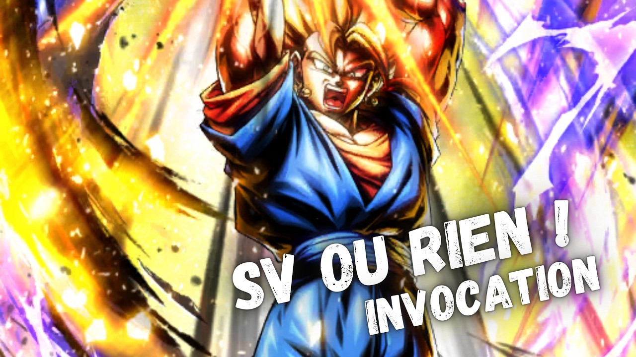 La toute nouvel rareté est la ! Objectif SV LR ! - DB Legends
