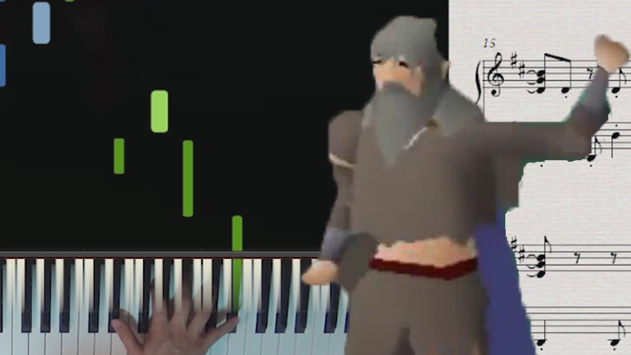 Settled - Swampletics intro piano cover (OSRS)