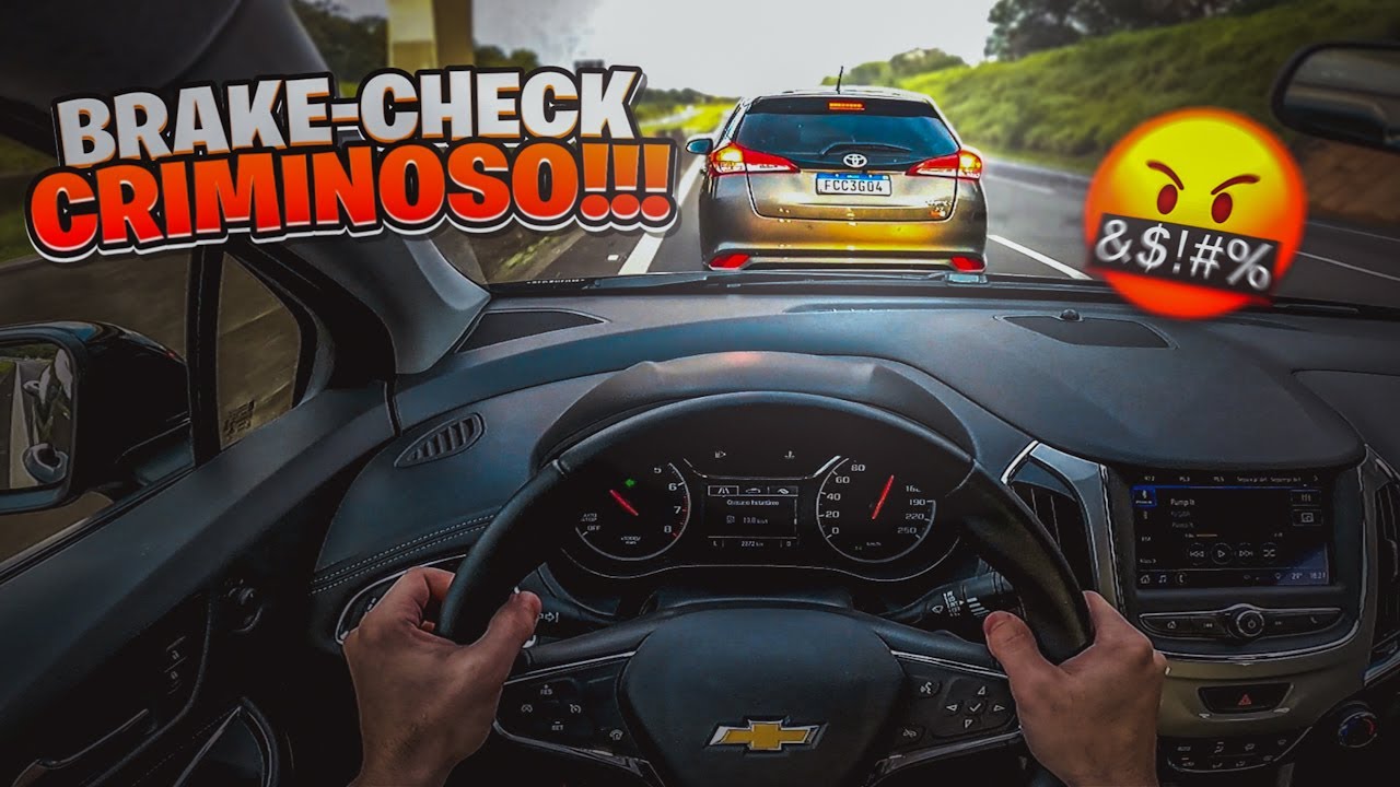 TRANCA ESQUERDA FEZ BRAKE-CHECK CRIMINOSO E DEPOIS FICOU COM MEDO + FECHADA MONSTRA DO UNO 🤦&zwj;♂️