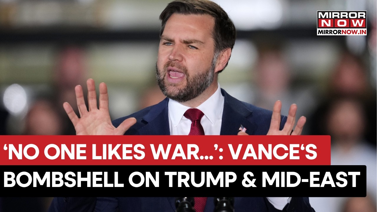 US-Iran-Israel WAR: Vance Drops Bombshell On Trump's Middle East Conflict & Jon Kent's Resignation