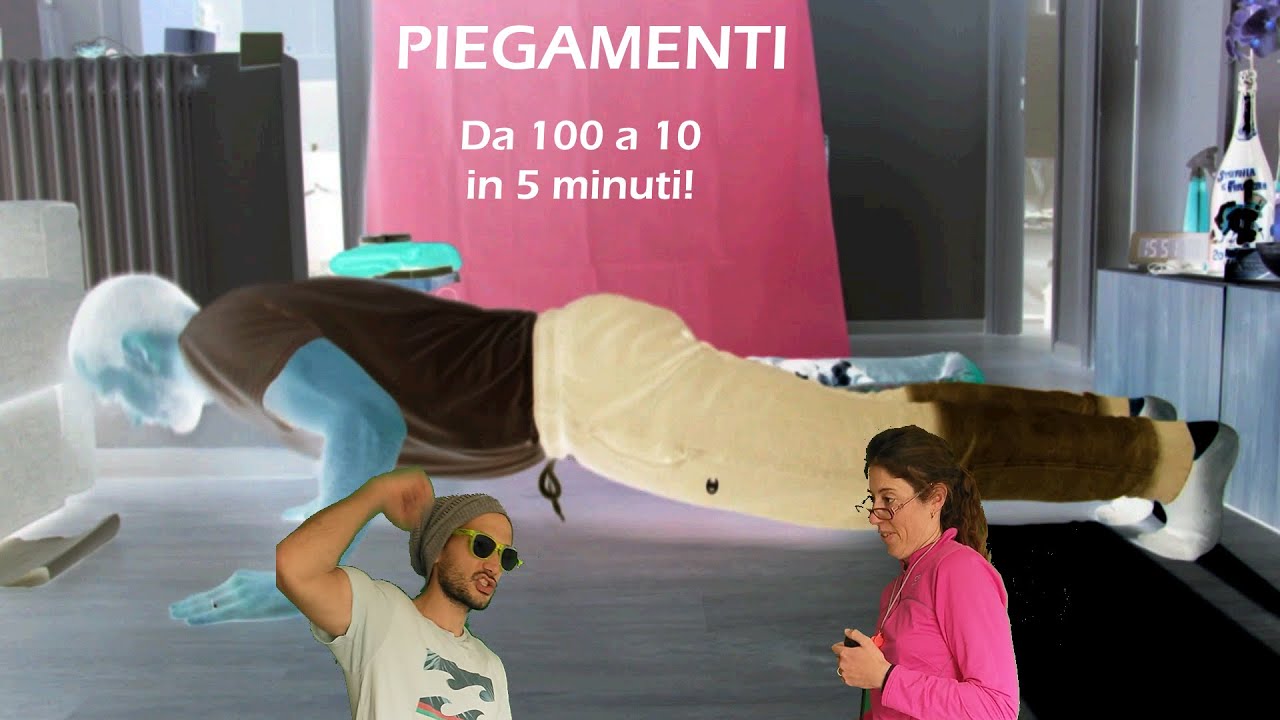 Da 100 flessioni a 10 piegamenti - Didattica online