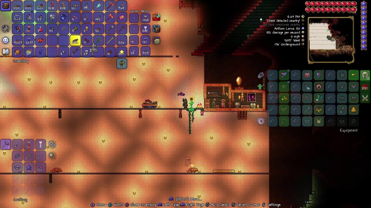 REACHING THE DUNGEON??- Terraria For The Worthy PT.10