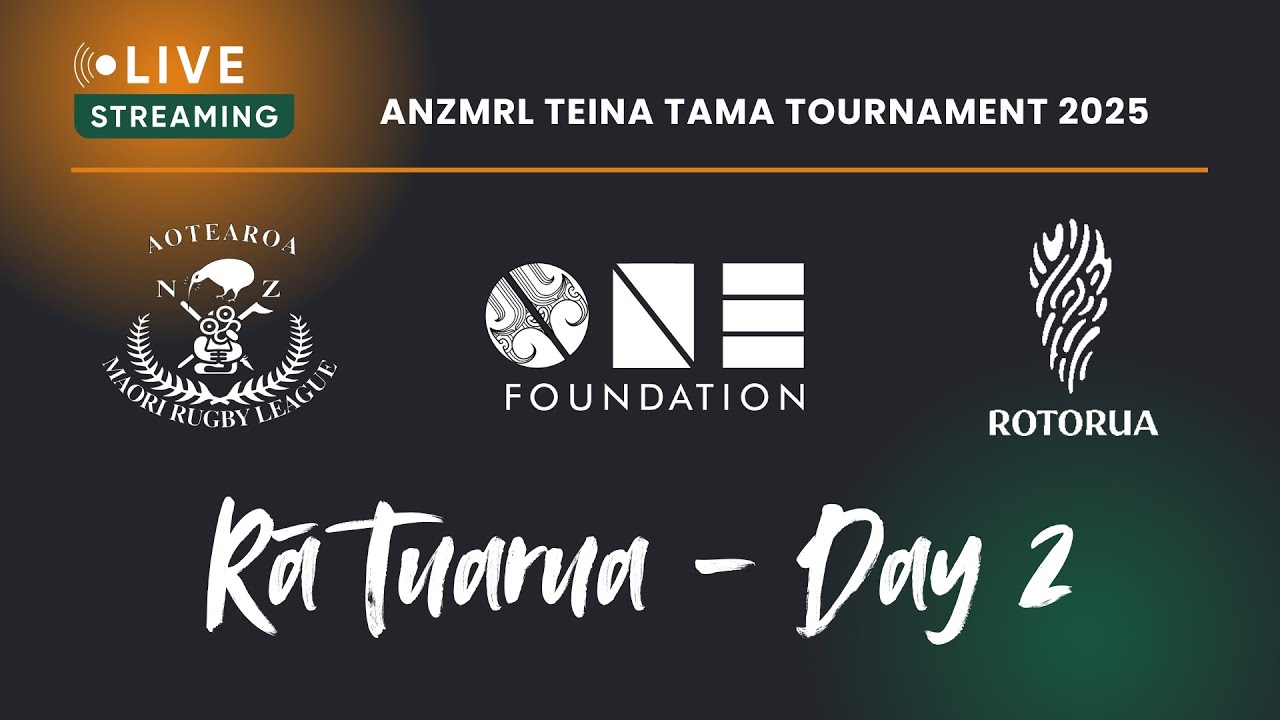 Day 2 | ANZMRL Teina Tama Tournament 2025
