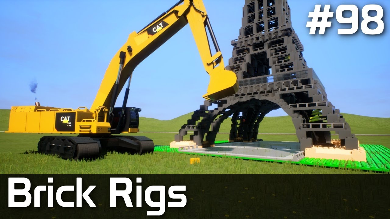 Brick Rigs PL [#98] WYBURZANIE Wieży Eiffla /z Skie