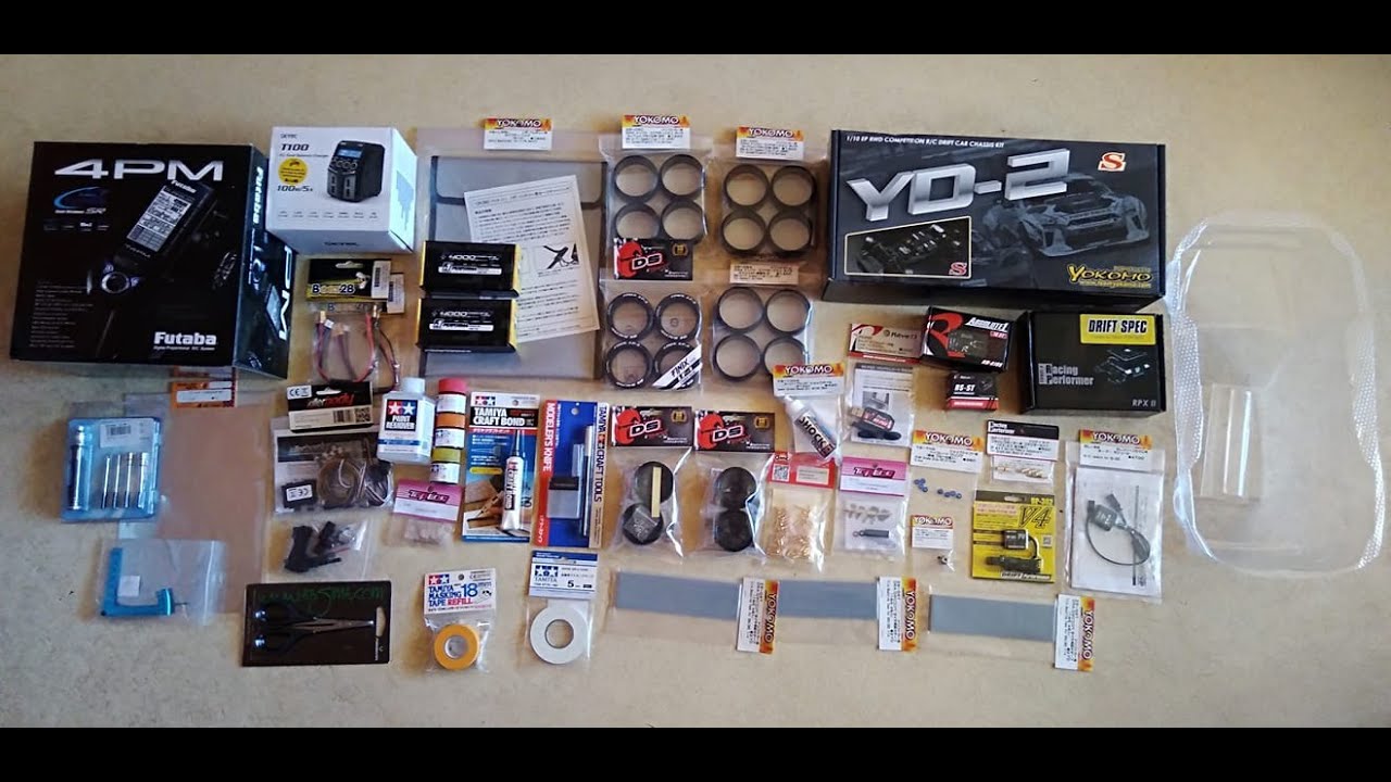 RC Drift - Mon Matos Complet / My Complete Stuff -