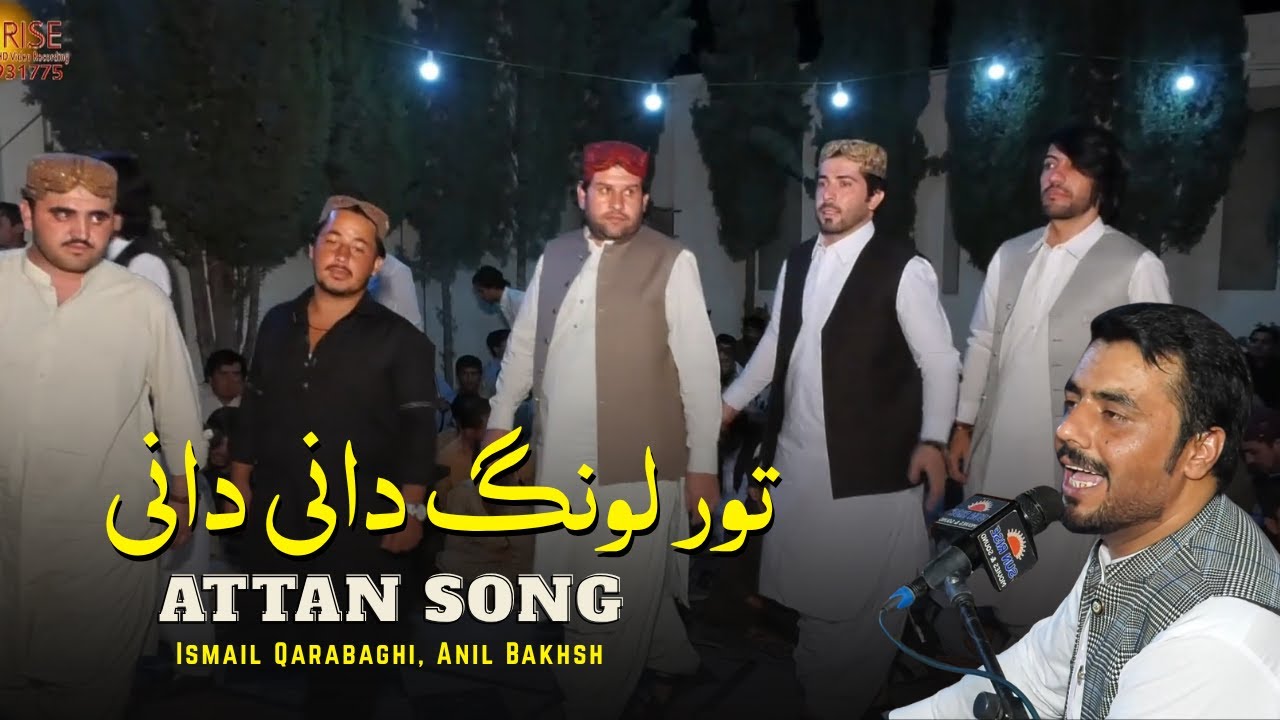 Tor Lawang Danay Danay | Ismail Qarabaghi | Pashto New Song 2025 | Pashto Attan Song | HD Video |