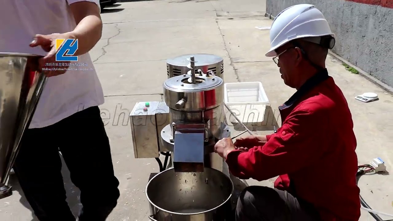 Cleaning Video Of 18.5kw Nut Butter Grinding Machine