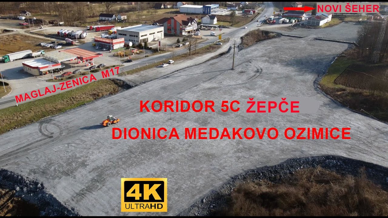 Koridor 5C Žepče (Goliješnica). Neke kuće na trasi Ozimice-Medakovo će biti uklonjene.