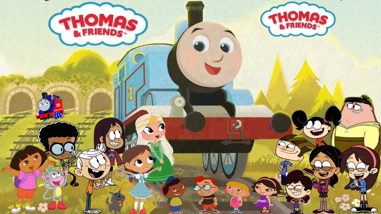 Dorothy Gale & Her Friends admiring & liking Thomas The Tank Engine in His New Look Design of 2026