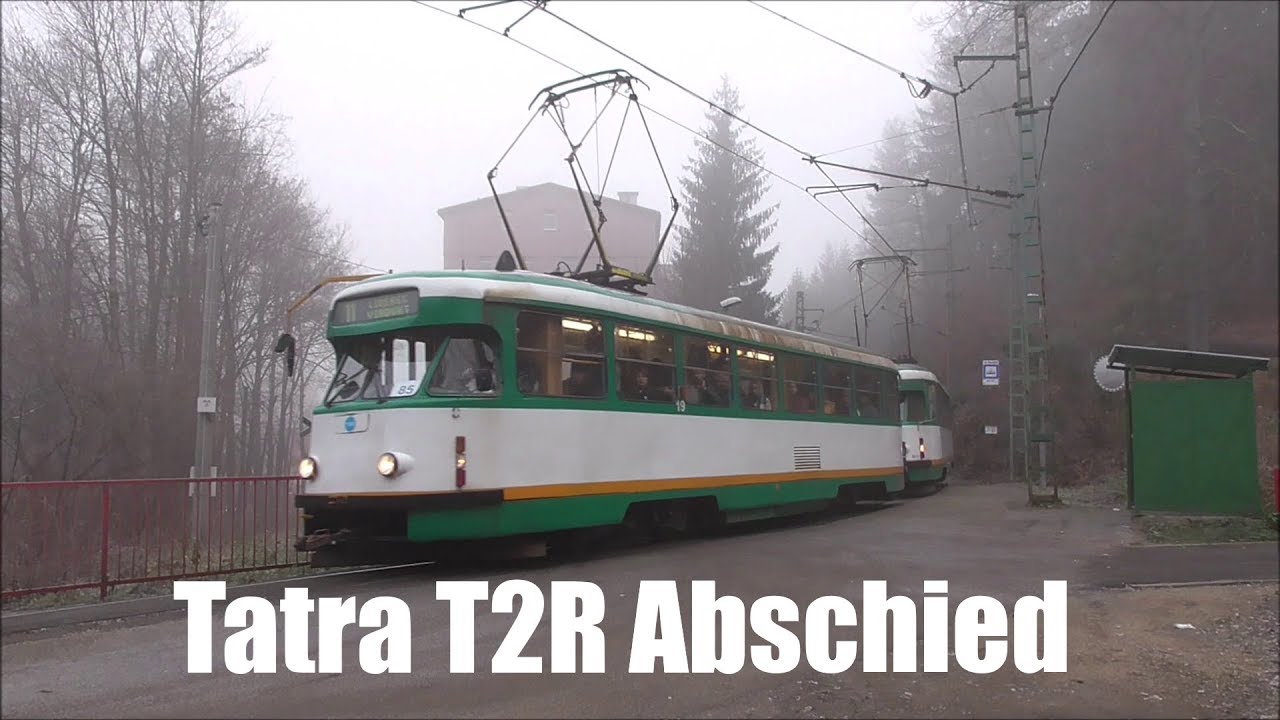 Straßenbahn Liberec/Reichenberg: Verabschiedung vom Typ Tatra T2R am 17.11.2018