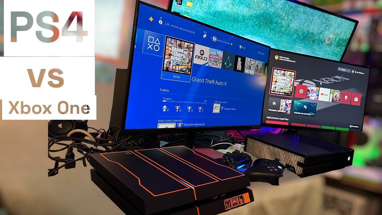 PS4 Fat vs Xbox One fat / comparación esencial