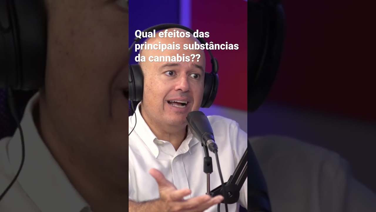 CBD e THC tem efeitos diferentes no sistema nervoso central!