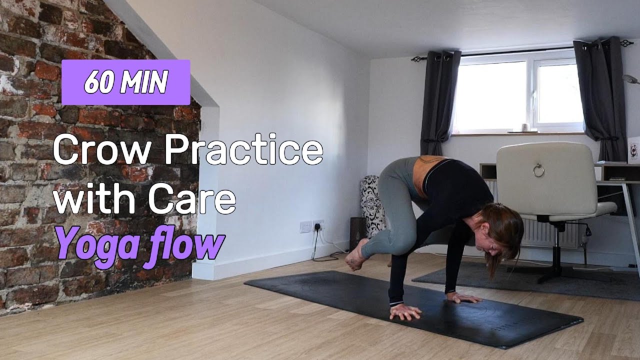 1-Hour Yoga Flow  | Crow Practice, Strength & Full Body Mobility