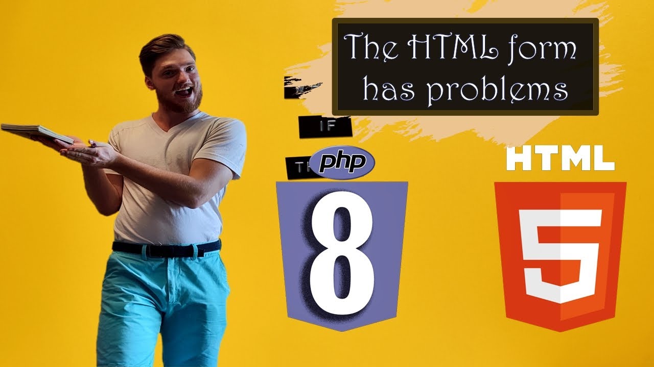 Lesson 2. The HTML form has problems. PHP MySqL for begginers
