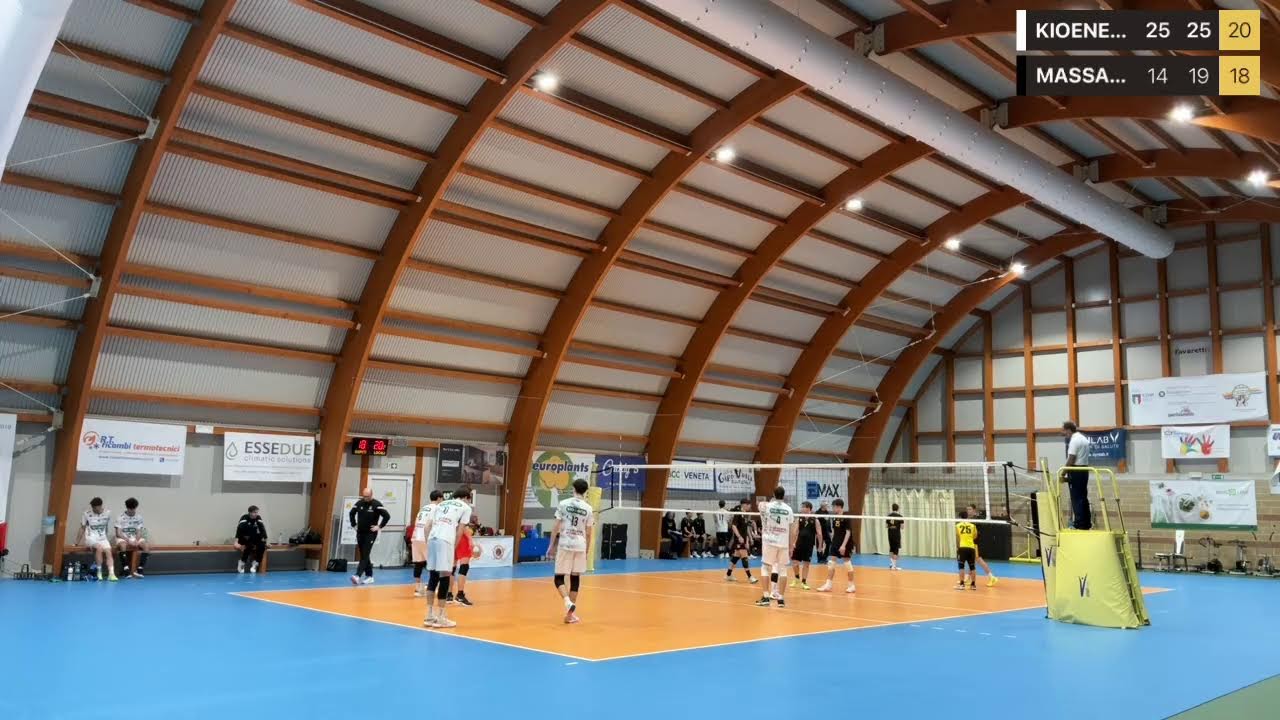 Campionato interprovinciale pallavolo maschile U19 semifinali KIOENE PADOVA - MASSANZAGO VOLLEY
KIO