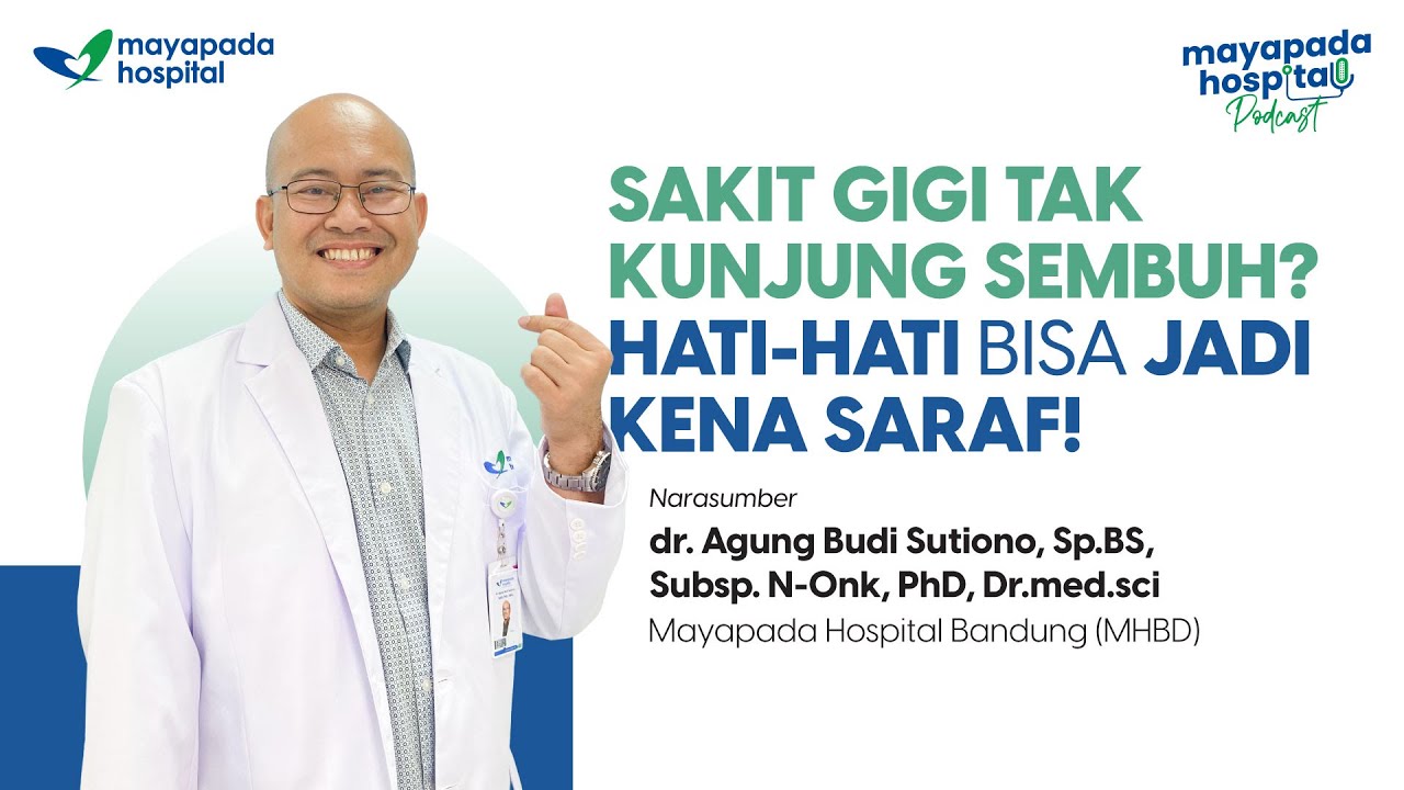 GIGI SAKIT TIDAK KUNJUNG SEMBUH, BISA JADI KENA SARAF!