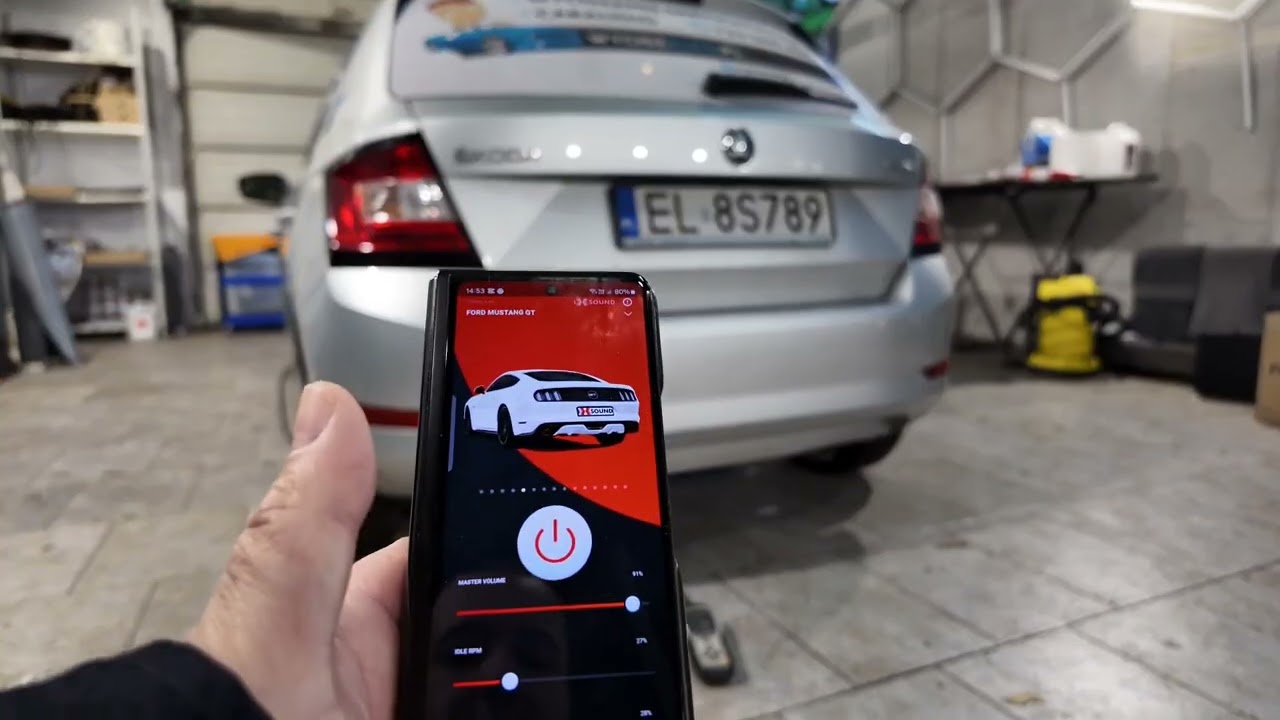 Aktywny Układ Wydechowy iXsound 3.0 w Skodzie Fabii Sportowy Wydech Wydech V8 Aktywny Wydech