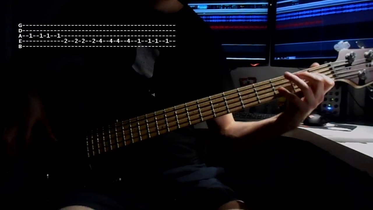 [12]. Anna Jurksztowicz - Stan pogody - na basie / bass cover + TAB